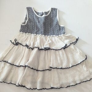 Toddler Peruvian Cotton Button Down Dress